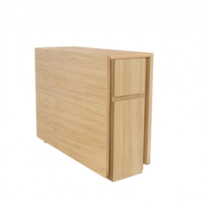 Kungla Drop Leaf ištraukiamas pietų stalas (ąžuolas)